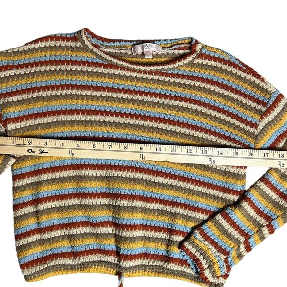 Moa Moa Girls Multicolor Knit Sweater Size Medium - Picture 3 of 8